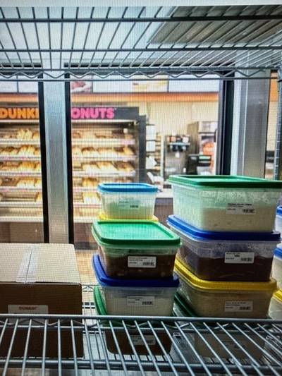 Date labels on prepped/opened food (7-day rule)?